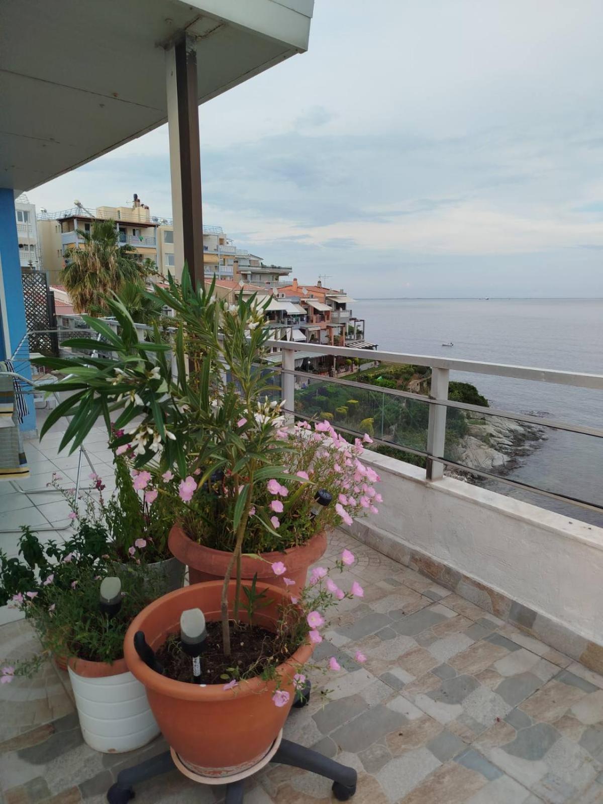 Apartamento Roof Garden By The Sea Kavala Exterior foto